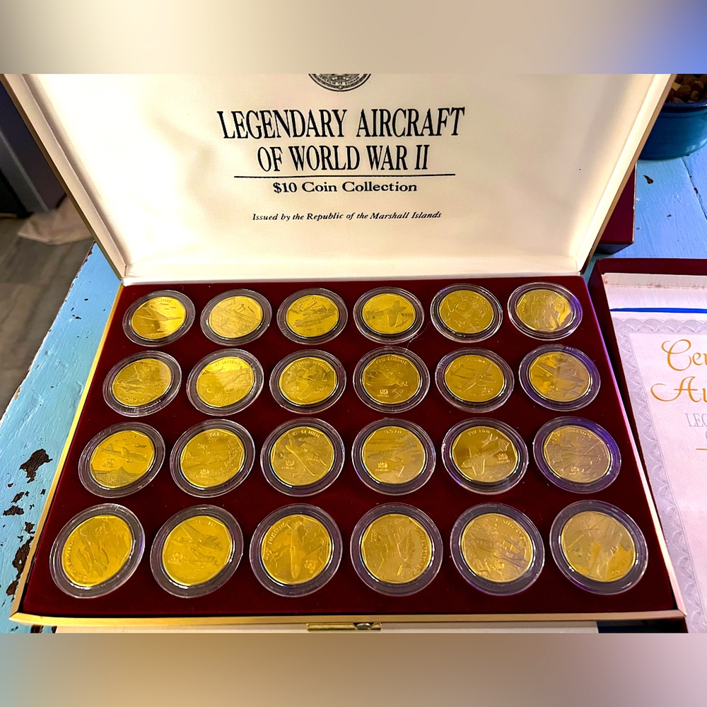 Legendary Aircraft of World War II Coin Collection